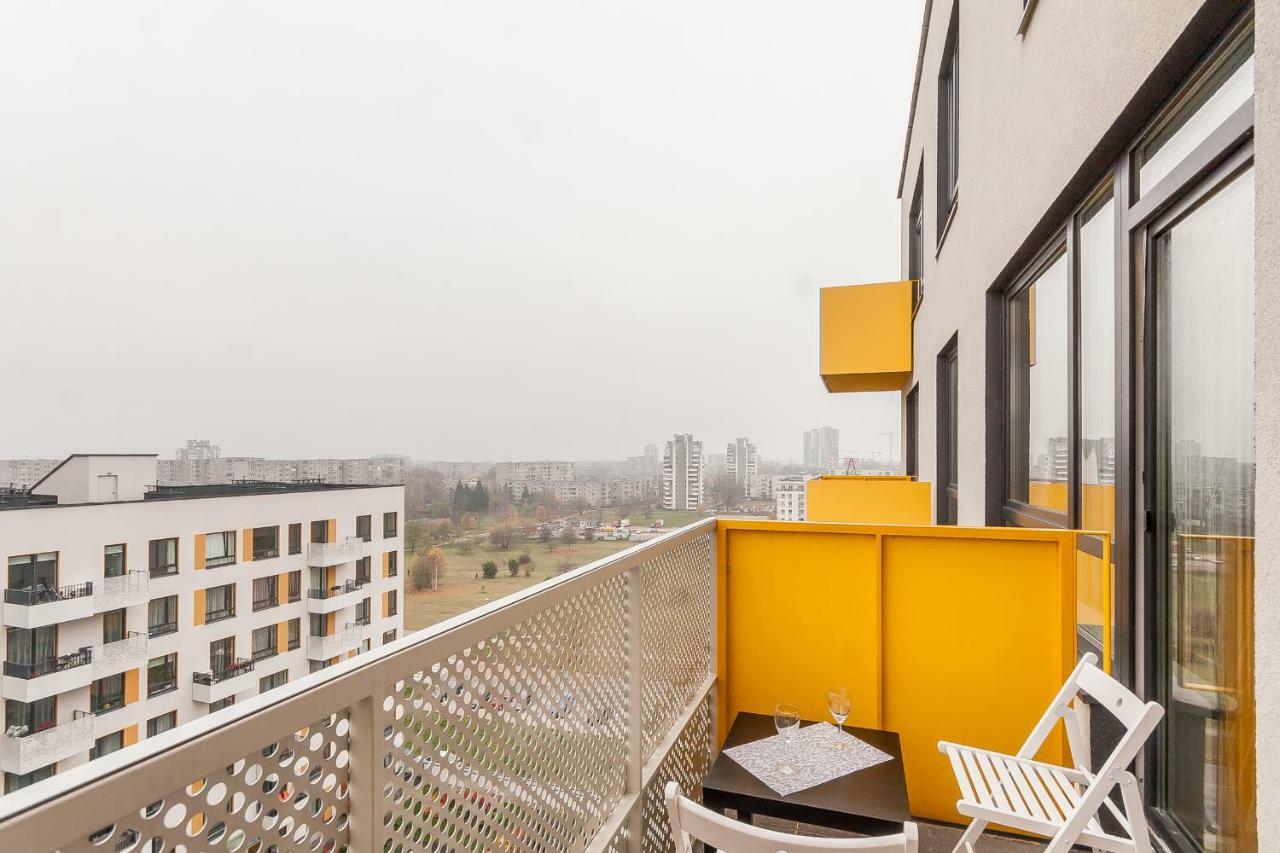 Apartments Vilnius 1 Near Center With A Roof Terrace And Parking Eksteriør bilde