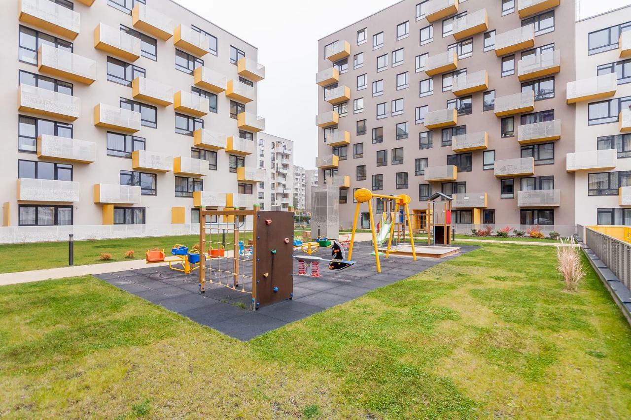 Apartments Vilnius 1 Near Center With A Roof Terrace And Parking Eksteriør bilde