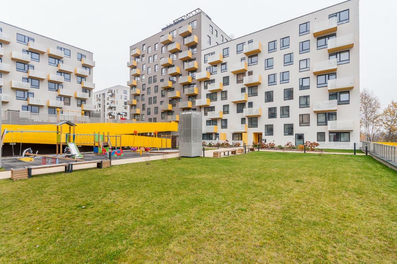 Apartments Vilnius 1 Near Center With A Roof Terrace And Parking Eksteriør bilde